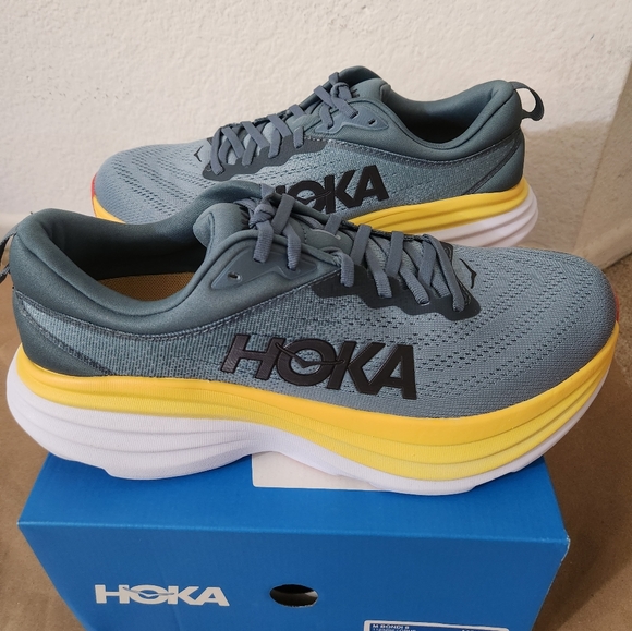 Hoka One One Shoes New Rare Hoka One Bondi 8 Mountain Spring Goblin